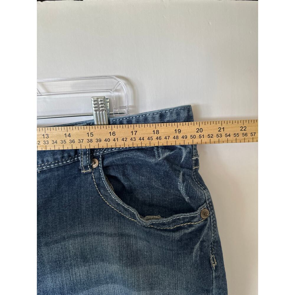 Maurices 🌿 Women’s Size 20 Long Jeans Medium Wash Stretch Denim - Picture 4 of 11